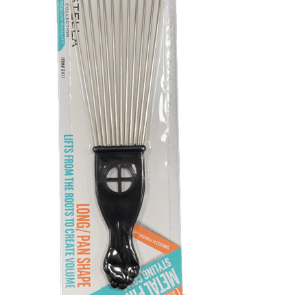 AFRO COMB METAL PIK LONG AND PAN SHAPE - Africa Products Shop