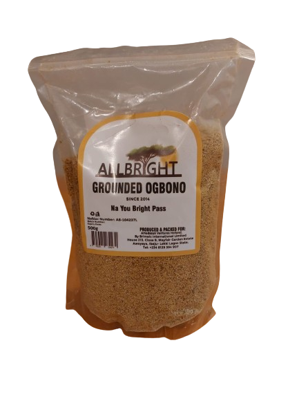 ALLBRIGHT GROUNDED OGBONO 500 G - Africa Products Shop
