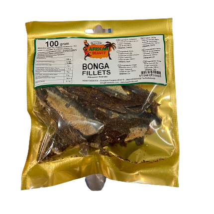 African Beauty Bonga Fillets 100 g - Africa Products Shop
