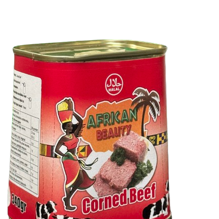 African Beauty Corned Beef 340 g