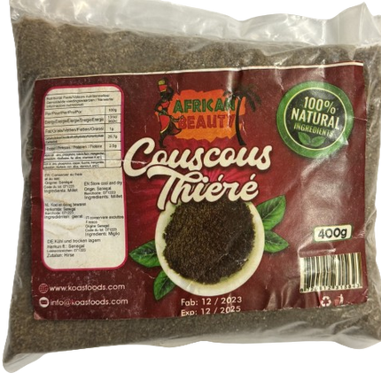 African Beauty Natural Couscours Thiere 400 g