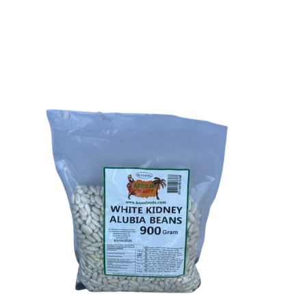 African Beauty White Kidney Alubia Beans 900 g