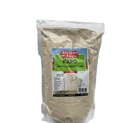 African Taste Millet and Cassava Flour Karo 1 kg