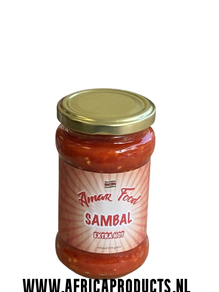 Amar Food Sambal Extra Hot 315 g - Africa Products Shop