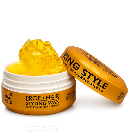 King Style Aqua Wax Gold Maximum Hold 1 150 ml - Hairwaxshop