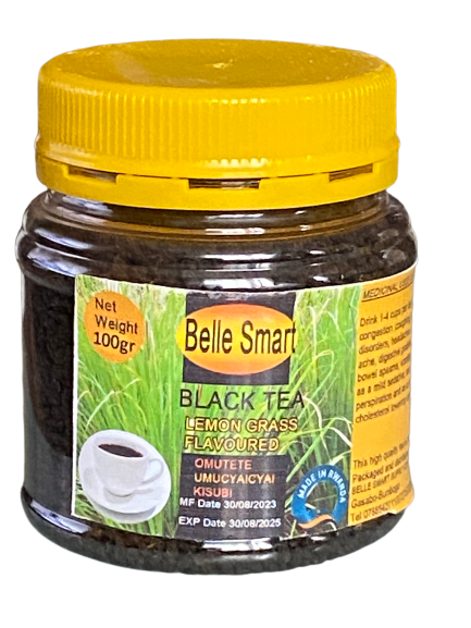 Belle Smart Black Tea Lemon Grass Flavoured 100 g - Africa Products Shop