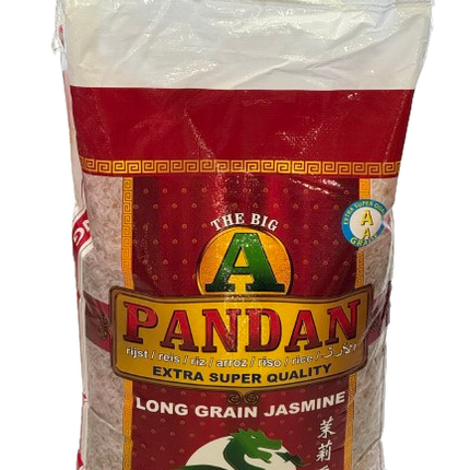 Big A Jasmine Pandan long grain rijst 40 lbs - Africa Products Shop