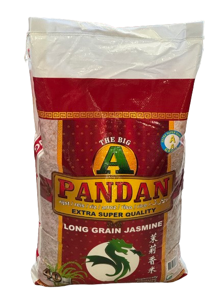 Big A Jasmine Pandan long grain rijst 40 lbs - Africa Products Shop