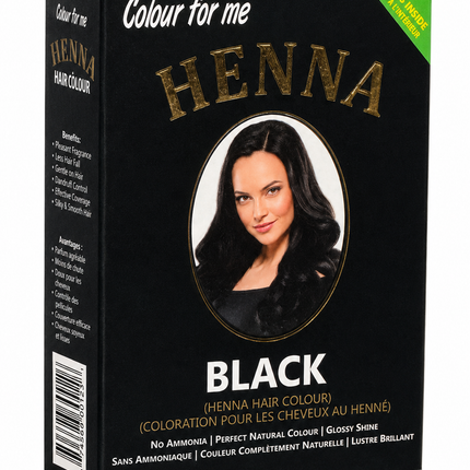 Henna Hair Colour Black 6 x 10 Sachets