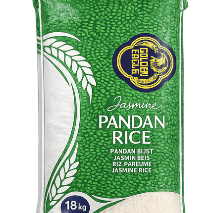 Golden Eagle Jasmine Pandan Rice 18 KG