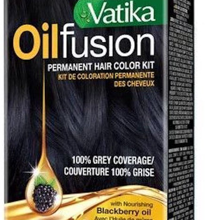 Dabur Vatika Oil Fusion 1.0 Jet Black - Africa Products Shop