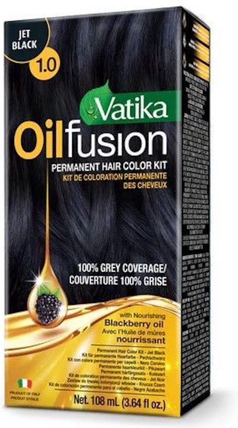 Dabur Vatika Oil Fusion 1.0 Jet Black - Africa Products Shop