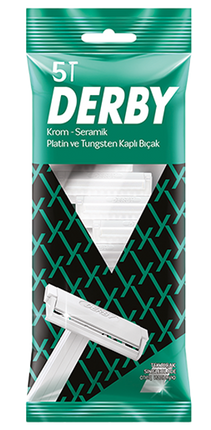Derby Blades Krom Seramik Set (5 stuks) - Africa Products Shop