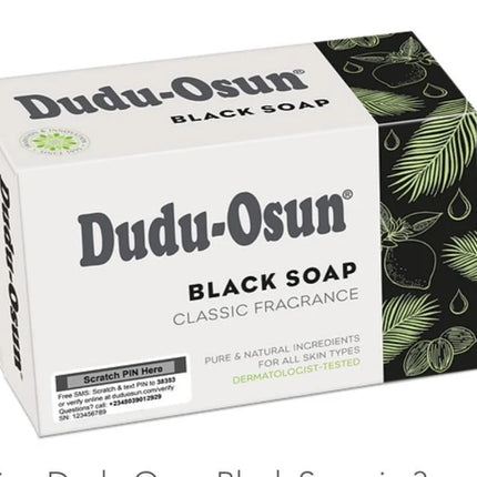 African Black Soap - Dudu Osun African Black Soap 150 g - Africa Products Shop