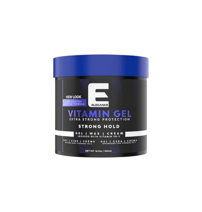 Elegance Vitamin Gel Extra Strong Protection Strong Hold 500 ml
