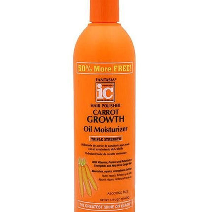 Fantasia IC Hair Polisher Carrot Growth Oil Moisturizer 355 ml - Africa Products Shop