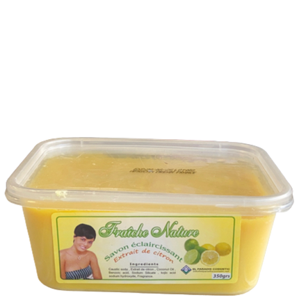 Fraîche Nature Savon Eclaircissant Citron 350 g - Africa Products Shop