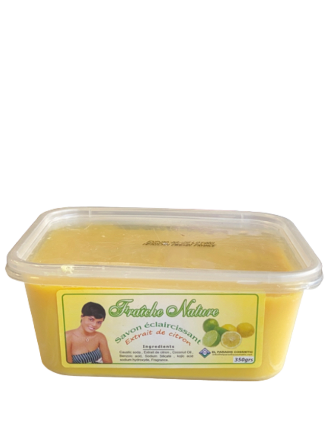 Fraîche Nature Savon Eclaircissant Citron 350 g - Africa Products Shop