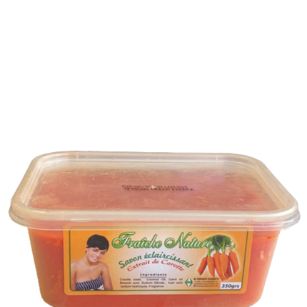 Fraîche Nature Savon Eclaircissant Extrai de Carotte 350 g - Africa Products Shop