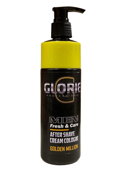 GLORIE MEN AFTERSHAVE FRESH CARE CREAM COLOGNE GOLDEN MILLION 250 ML - Africa Products Shop