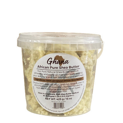 Ghana African Pure Natural Shea Butter 425 g - Africa Products Shop
