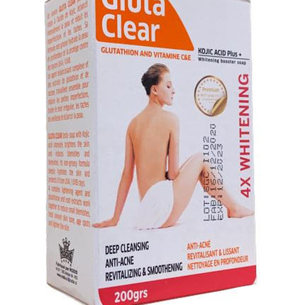 Gluta Clear Whitening Soap 200 g - Africa Products Shop