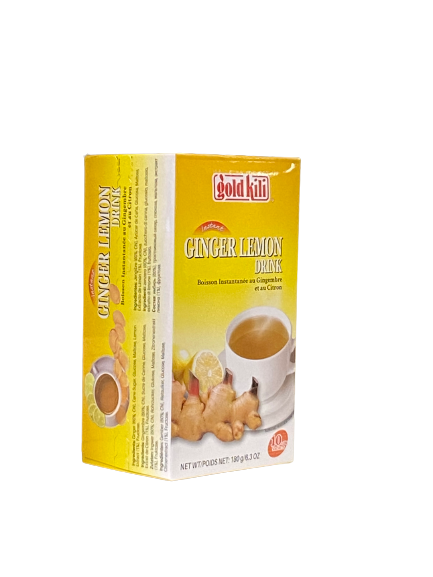 Gold Kili Ginger Lemon Drink 180 g (10 sachets) - Africa Products Shop