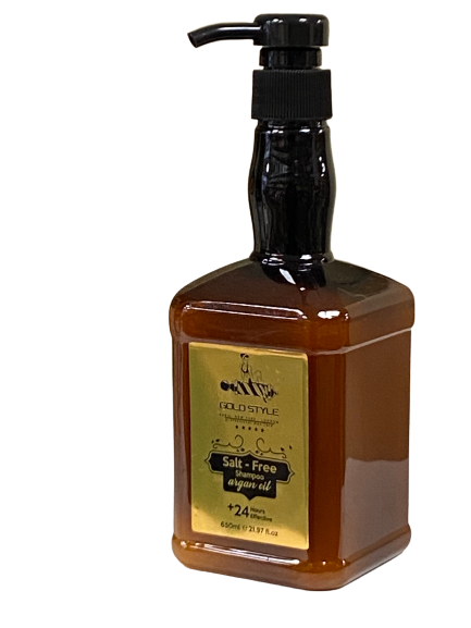 Gold Style Salt-Free Argan Oil Shampoo 650 ml - Africa Products Shop
