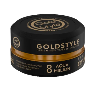 Gold Style Aqua Million Hair Styling Wax 8 150 ml