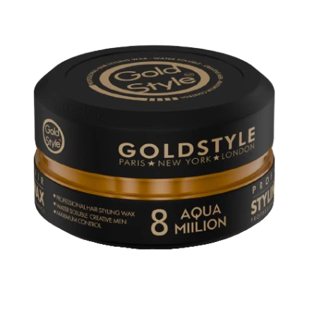 Gold Style Aqua Million Hair Styling Wax 8 150 ml