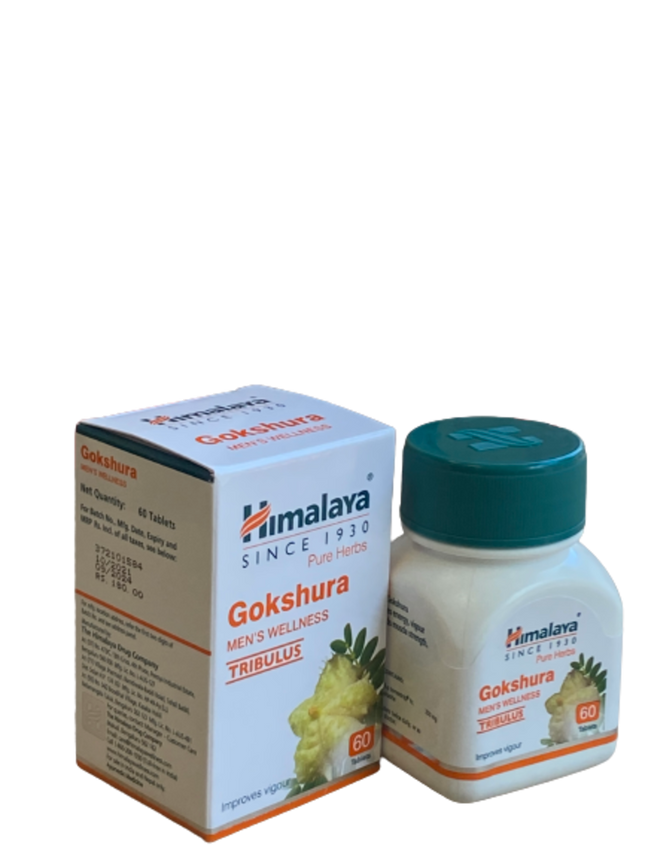Himalaya Pure Herbs Gokshura Men's Wellness Tribulus Terrestris 60 tablets - Africa Products Shop
