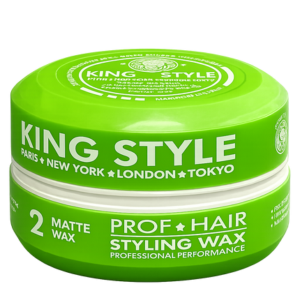 King Style Styling Wax Matte Wax 2 150 ml - Hairwaxshop