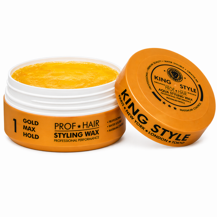 King Style Aqua Wax Gold Maximum Hold 1 150 ml - Hairwaxshop