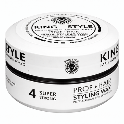 King Style Styling Wax Super Strong 4 150 ml - Hairwaxshop