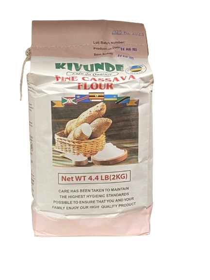 Kivunde Fine Cassava Flour Burundi 2 kg - Africa Products Shop