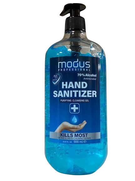 Modus Desinfecterende Handgel 70% Alcohol 1 liter - Africa Products Shop