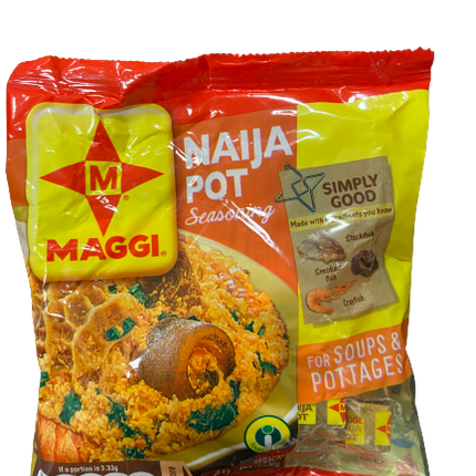 Maggi Naija Pot Seasoning 40 cubes 100 g - Africa Products Shop