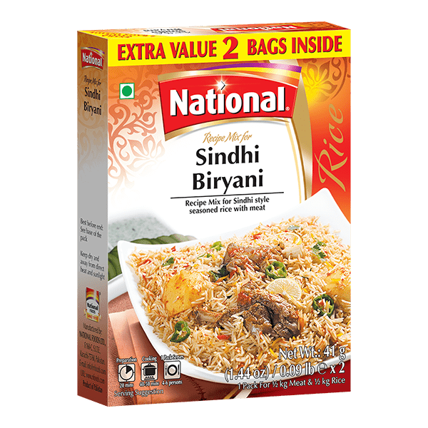 National Sindhi Biryani 2 Bags - Africa Products Shop