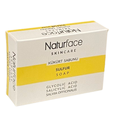 Naturface Skin Care Sulfur Soap 100 g - Africa Products Shop