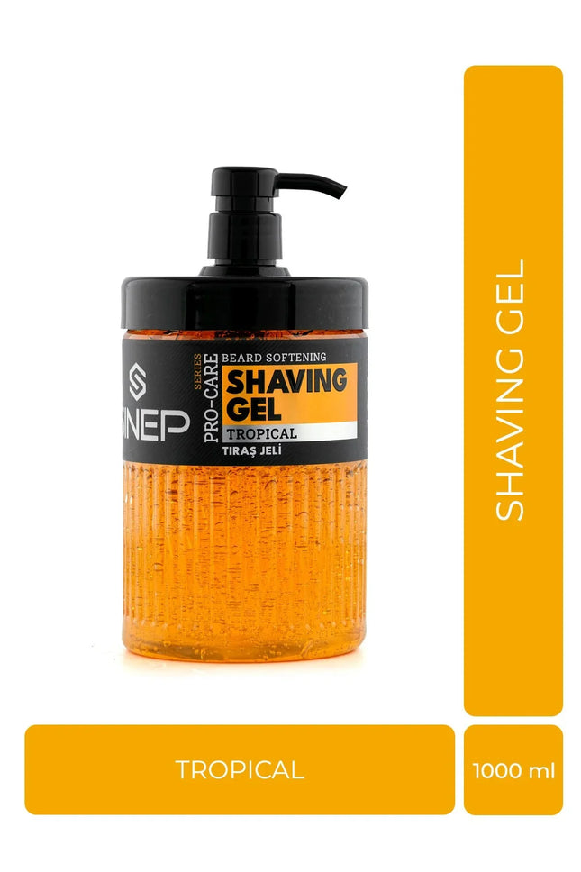 SINEP BEARD SOFTNENING SHAVING GEL TROPICAL 1000 ML