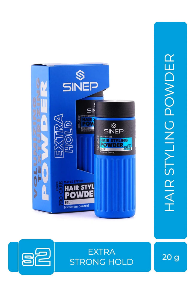 SINEP POWDER WAX BLUE EXTRA HOLD MATTE HOLD S2 50G