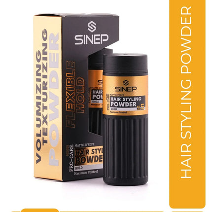 SINEP Powder Wax Extreme Hold Gold – Maximum Hold Matte Effect S5 (20g)