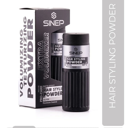 SINEP POWDER WAX SILVER MATTE EFFECT EXTRA VOLUMIZER S4 50 G