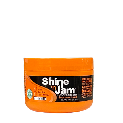Shine 'n Jam Conditioning Gel Supreme Extra Hold 227 g - Africa Products Shop