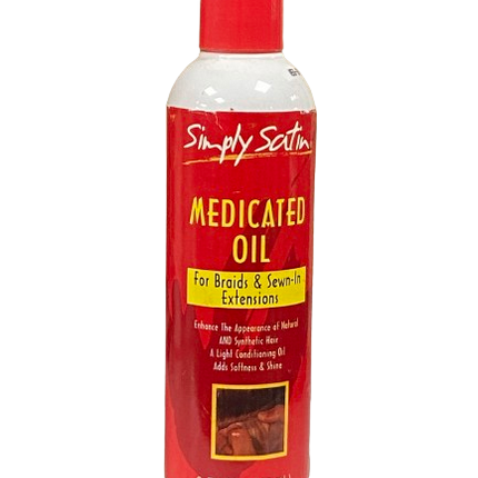 Simply Satin Medicated Oil 236 ml - Africa Products Shop