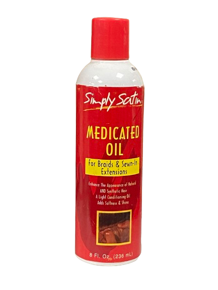 Simply Satin Medicated Oil 236 ml - Africa Products Shop