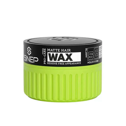 Sinep Aqua Hair Wax Strong Texture Effect S8 Matte 150 ml - Hairwaxshop