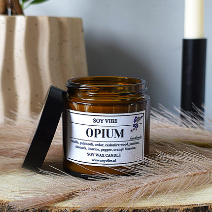 Soy Vibe Soy Wax Candle Opium