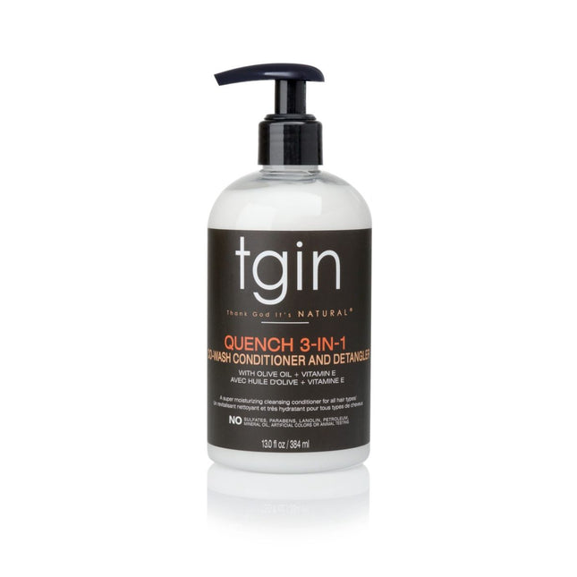 Tgin Quench 3-in-1 Co-wash Conditioner and Detangler 384 ml - Africa Products Shop