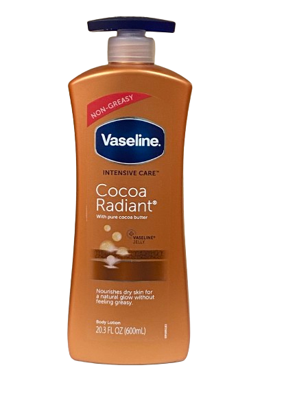 Vaseline Intensive Care Cocoa Radiant 600 ml - Africa Products Shop